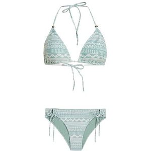 Protest Cheeky PRTCITRON 23 Stretch Driehoek Bikini voor dames, Baygreen Groen