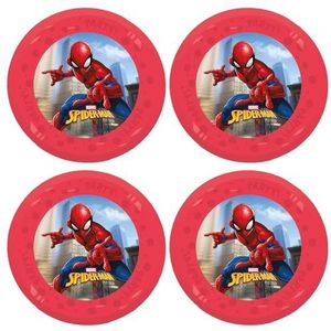 Procos 96271 Spiderman bord, meerkleurig, 21 cm