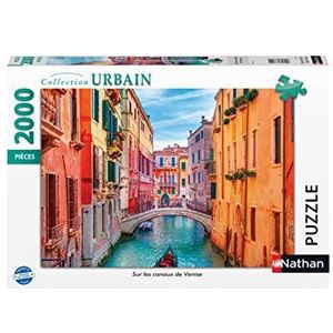 Nathan - Puzzel 2000 stukjes-op de kanalen van Venetië Volwassene, 4005556873111