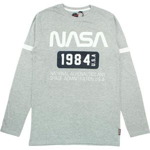 NASA T-Shirt Homme - L, Gris, L