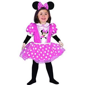 Ciao - Disney Minnie Classic kostuum baby (6-12 maanden), meisjes, 11244.6-12, roze