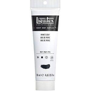 Liquitex 4417310 Professional Heavy Body acrylverf in kunstenaarskwaliteit met uitstekende lichtechtheid in boterconsistentie, tube 138 ml - Paynes Grey