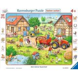 Mijn kleine boerderij 24 delen frame puzzel