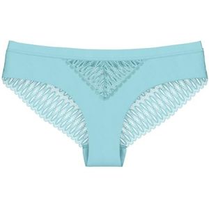 Triumph Aura Spotlight T Brazilian Damesondergoed, Zilver/Blauw