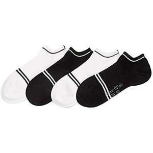 Marc O'Polo korte sokken voor dames, katoenmix, 4 paar, assortiment 4 stuks