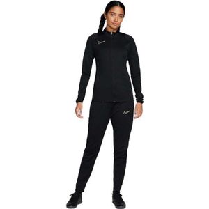 Nike Dames trainingspak W Nk Dry Acd Trk Suit, zwart/metallic goud, FD4120-013, M