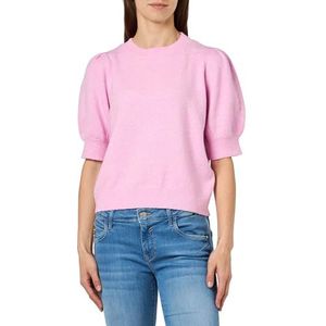 VERO MODA Vmdoffy Ga Noos trui met ronde hals, 2/4, sweatshirt voor dames, Pastel lavendel - Details: gemengd