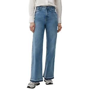 s.Oliver Pantalon long en jean pour femme, bleu, 34W / 32L