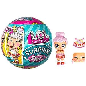 L.O.L. Surprise! Swap Tots - 1 verzamelpop uit een assortiment van 9, met verwisselbaar gezicht en 2 looks in 1 - verrassing bij het uitpakken - ideaal vanaf 3 jaar