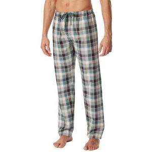 Schiesser Lange pyjamabroek voor heren van biologische katoenmix + ontspannende pyjamabroek, Veelkleurig 4_180292