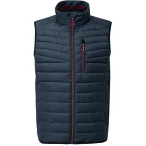 s.Oliver Gilet matelassé pour homme, 5785 bleu, 3XL