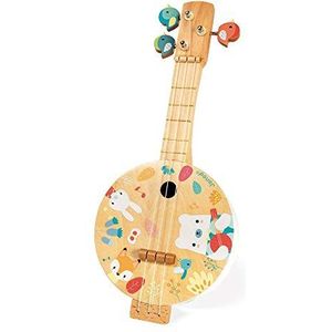 Janod Houten Banjo Pure - Speelgoedinstrument