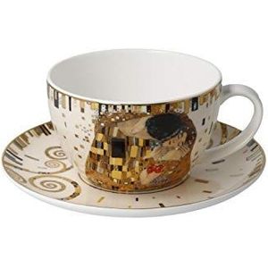 Goebel Artis Orbis Gustav Klimt theekop / cappuccino mok ""Der Kuss 7