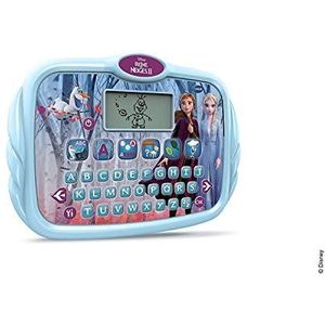 VTech - Disney Frozen 2, super educatieve tablet, kindertablet met verlicht display, thuistoetsenbord, 6 activiteiten en spelletjes, cadeau voor kinderen van 3 jaar tot 7 jaar - inhoud in het Frans