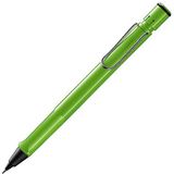 LAMY Safari 113 Modern vulpotlood in de kleur groen met opvallende handgrepen en tijdloos design - met 0,5 mm vulling (LAMY M 41)