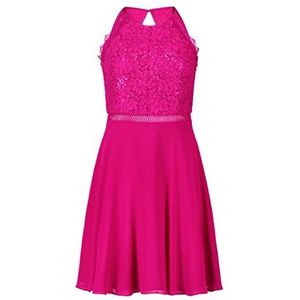 Vera Mont Cocktailjurk voor dames, kant, roze, 42, Roze