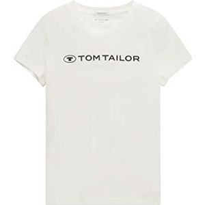 TOM TAILOR T-shirt voor kinderen en meisjes, 10315 Whisper Wit