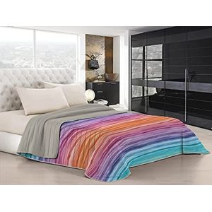 Italian Bed Linen ""Fantasy"" zomerbed, linnen, regenboog, eenpersoonsbed