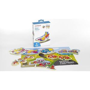 Miniland - Puzzle pour enfants, multicolore (36202)