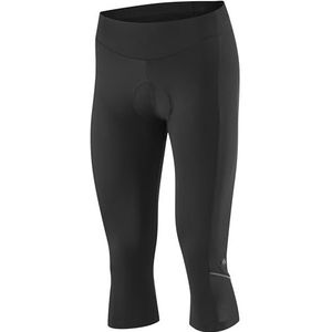 Gonso Bella 3/4 broek voor dames, zwart.