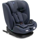 Chicco Mokita I-Size Autostoel met Isofix-systeem, voor kinderen van 76-150 cm hoogte, vanaf 15 maanden, incl. verloopstuk, kleur grijs (India Ink)