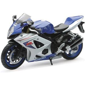 Suzuki GSX-R1000, 2008 modelmotorfiets NewRay, diverse kleuren