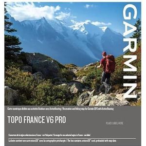 Garmin Topo France V5 Pro, Sud-Ost, Microsd/SD-kaart, uniseks, volwassenen, zwart, micro