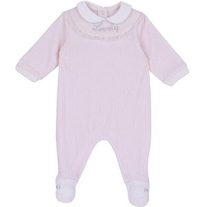 Chicco Chenille overall met voet, pyjama voor baby's en jongens, babymeisjes, Roze (792)