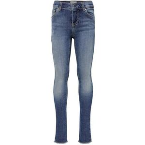 ONLY Skinny fit jeans voor meisjes, denim medium blauw