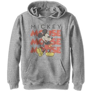 Disney Classic Mickey Hoodie Athletic Heather, S, Athletic Heather