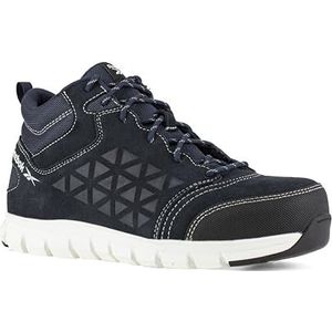 REEBOK Work IB1035 S3 Excel lichte wandelschoenen met aluminium schaal, blauw/wit, Blauw/Wit