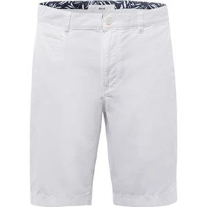BRAX Style Bari Cotton Gab Klassieke Sportieve Chino Bermuda Shorts voor heren, Wit