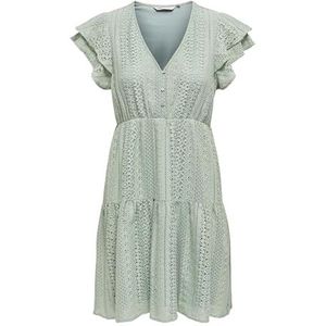 Onlhelena WVN Noos Robe capsl en dentelle, Côté jade, XXL