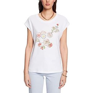 Esprit 043ee1k321 T-shirt voor dames, 100/Kleur:
