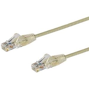 StarTech.com StarTech.com Snagless Cat6 Ethernet Netwerkkabel 2 m Haakloze Kabel - Plug / Plug - Grijs