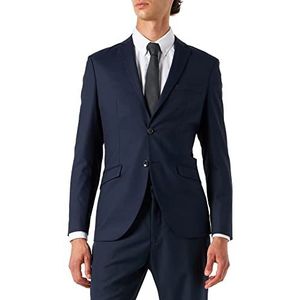 SELECTED HOMME Male Blazer Slim Fit, donkerblauw, 50, Donkerblauw