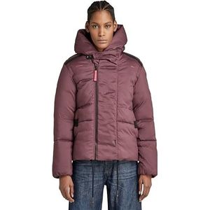 G-STAR RAW G-Whistler Pdd Jkt Damesjassen, Paars (wijnrood D199-D303)