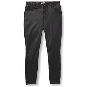 Tommy Hilfiger Crv Harlem Skinny Hw A Ctd Blk Denim Broek, Coated Color Black, 40 EU, Coated Color Black, 72, Coated Color Black