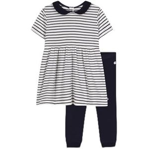 Jurk + LEGGINGMAR/SM36M, Marshmallow / smoking