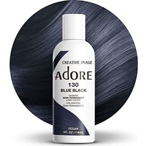 Adore Semi-permanente haarverf glanzend 130 blauw zwart