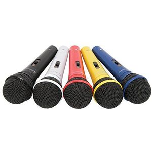 Qtx Sound Dm5x microfoon, gekleurd, 5 stuks