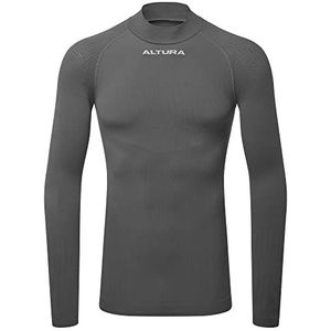 Altura Tempo Seamless LS Baselayer Unisex, grijs (Charcoal), XL, Grijs (houtskool)