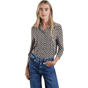 Street One A322121 Jersey blouse voor dames, Nachtblauw