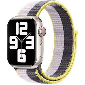 Armband met klittenbandsluiting, voor Apple Watch (38/40/41 mm), lila, talla única, Lila