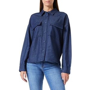 TOM TAILOR blouse voor vrouwen, 10110 Denim Blue
