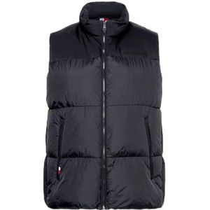 Tommy Hilfiger BT-New York Gilet-b Vestes tissées pour homme, noir, 4XL