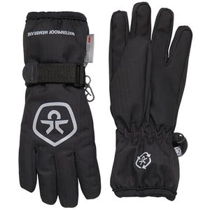 Color Kids Gloves-Waterproof-Gerecycled handschoenen voor koud weer, Phantom, 6-8 jaar, kinderen uniseks, grijs.