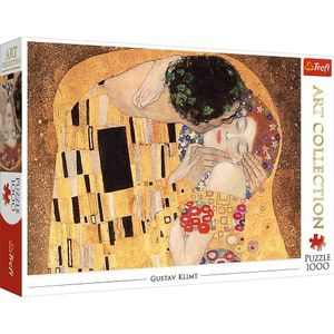 Trefl, Puzzel, Kus, Gustav Klimt, 1000 stukjes, kunstcollectie, premium kwaliteit, voor volwassenen en kinderen vanaf 12 jaar