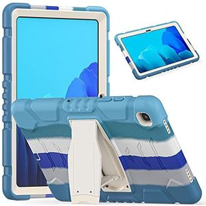 Coque Samsung Tab A7 10.4 2020,Étui Housse avec Porte-Stylo Béquille Pliable Hybrid PC Housse en Silicone Housse de Protection Antichoc pour Samsung Galaxy Tab A7 T505/T500/T507