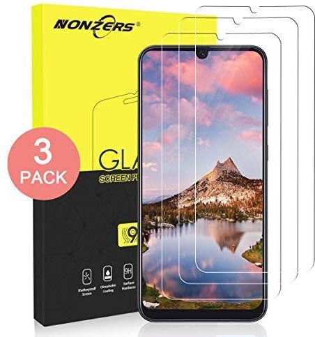 Gehard glas voor Samsung Galaxy A50, 3 stuks, hardheid 9H, luchtbelvrij, krasbestendig, anti-vingerafdruk, eenvoudig te installeren, displaybeschermfolie voor Samsung A50